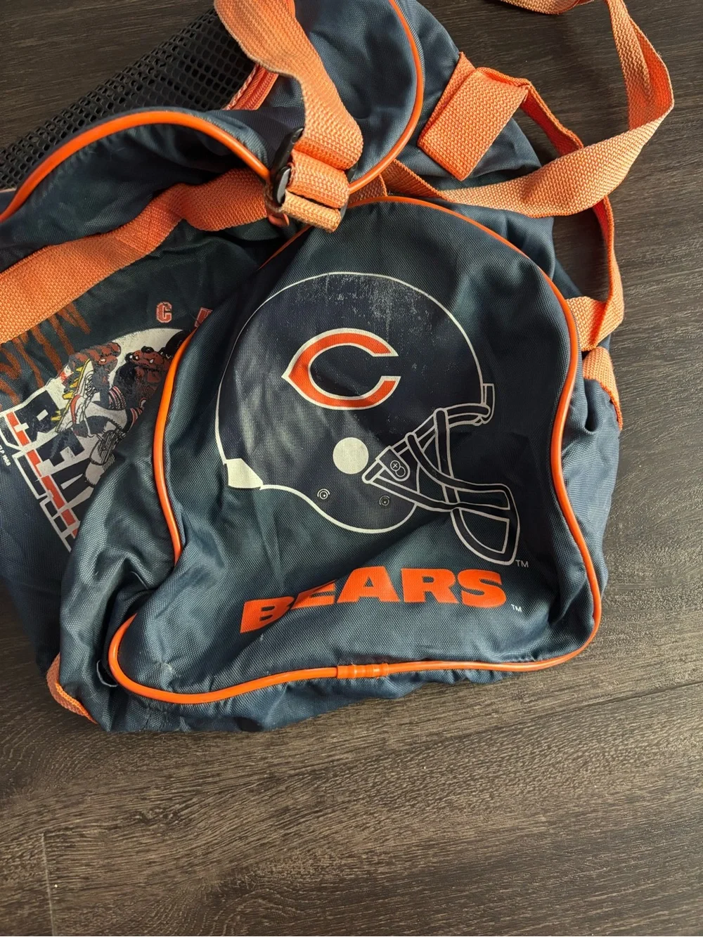 RARE Vintage 1988 Chicago Bears Duffel Bag